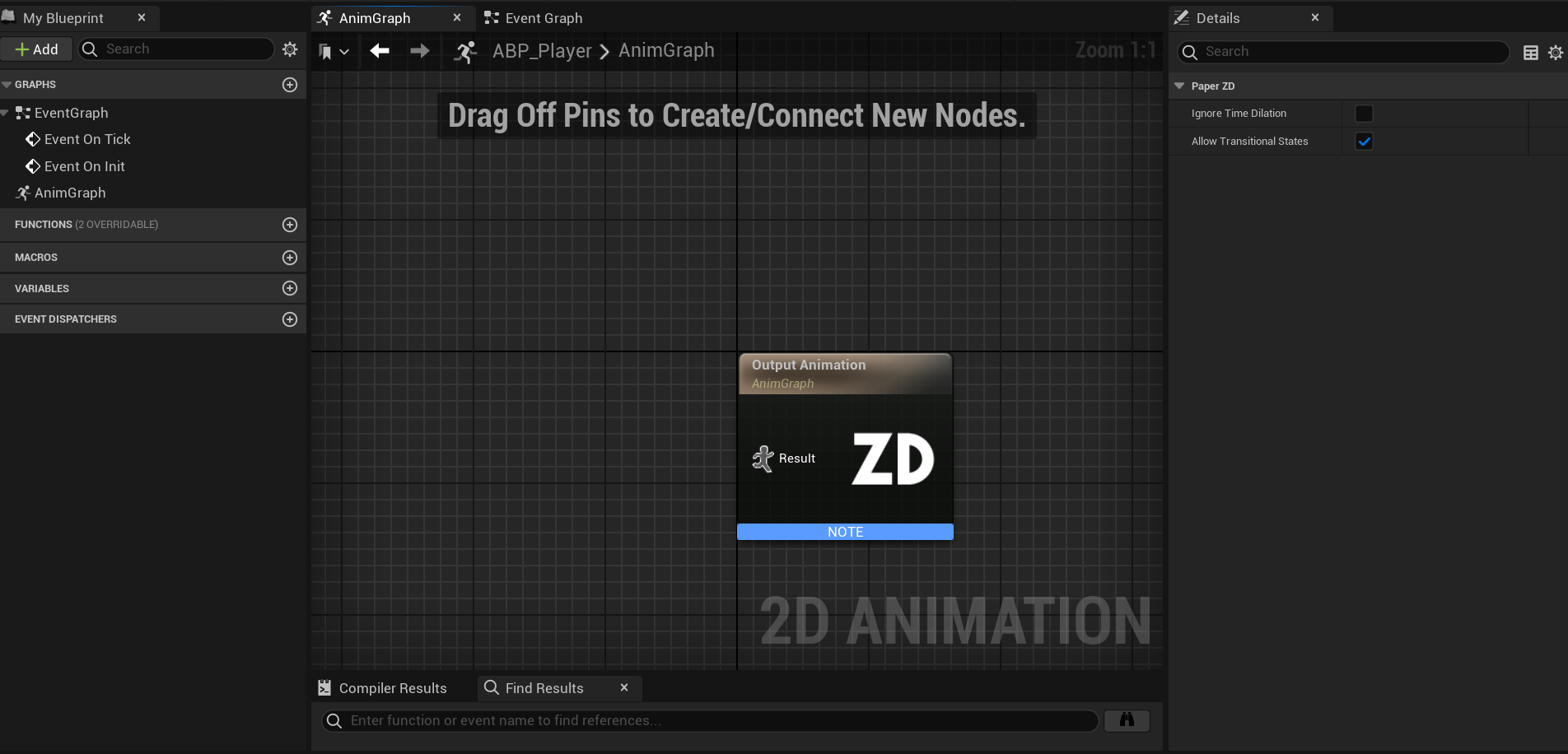 【UE5】プレイヤーの移動に合わせてアニメーションさせる【3D×2D】