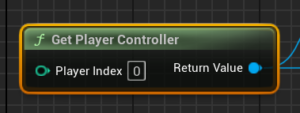 【UE5】 Get Player Controller