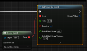 【UE5】 Set Timer by Event